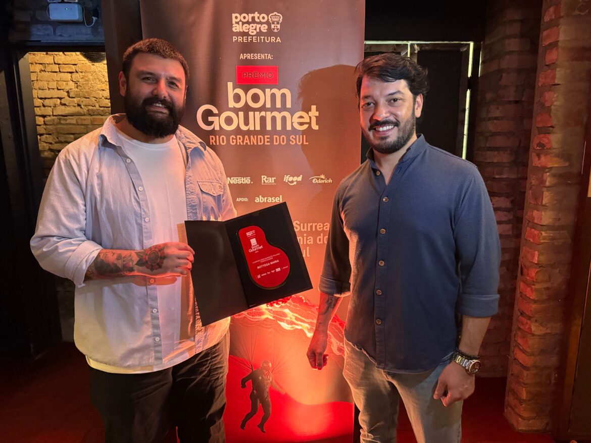 bottega maria vence prêmio bom gourmet